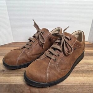 Finn Comfort Ikebukuro Women's Size UK 9.5 | US 11.5 Brown Leather Shoes Germany
